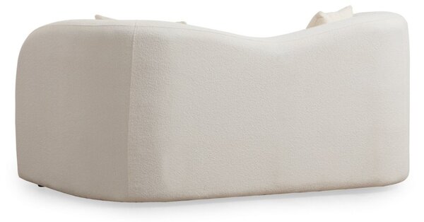 Hanah Home Dvoumístná pohovka Asos 170 cm bouclé krémová