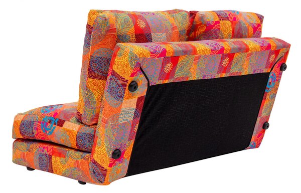 Hanah Home Dvoumístná futonová rozkládací pohovka Taida 120 cm vícebarevná