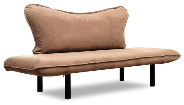 Hanah Home Dvoumístná pohovka Chatto 150 cm světle hnědá