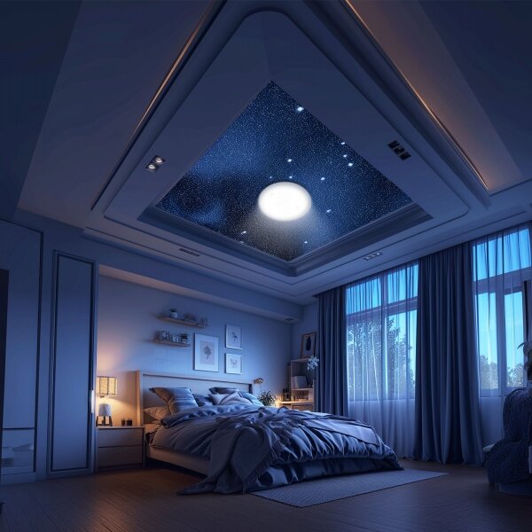 Aigostar - LED Stropní svítidlo LED/36W/230V + dálkové ovládání