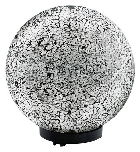 EGLO 91638 - Venkovní lampička TERRALUNA 1 1xE27/18W černá / bílá IP44