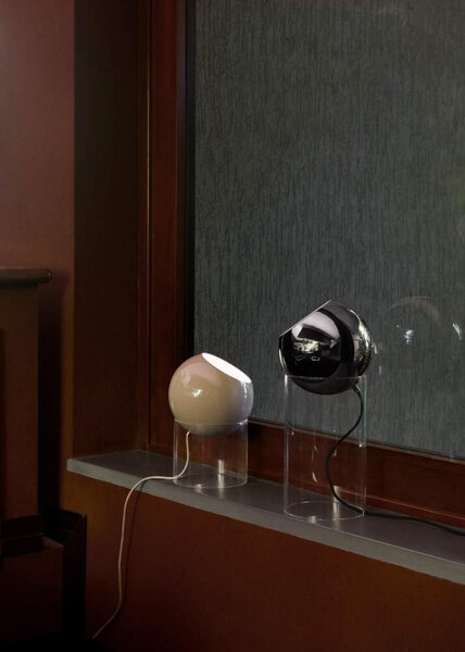 &Tradition Stolní lampa Topan VP13, grey beige 146040A209