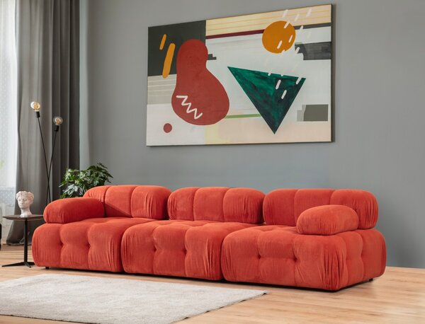 Hanah Home Modulová pohovka Doblo I 315 cm červená