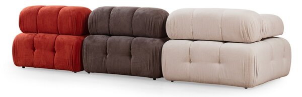 Hanah Home Modulová pohovka Doblo I 315 cm bílá/šedá/červená