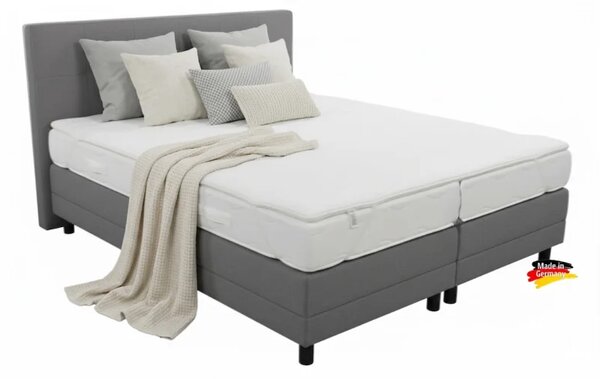 Kontinentální postel Emma Classic Home boxspring 200x180 - šedá