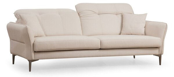 Hanah Home Třímístná pohovka Costor 230 cm krémová