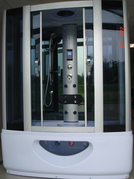 BPS-koupelny Hydromasážní box HYD-O99B 165x85, bez sauny v kombinaci s hydromasážní vanou