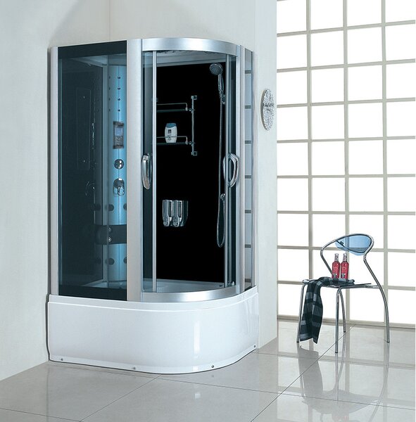 BPS-koupelny Hydromasážní box HYD-Victor 120 P, 120x85 pravý bez sauny