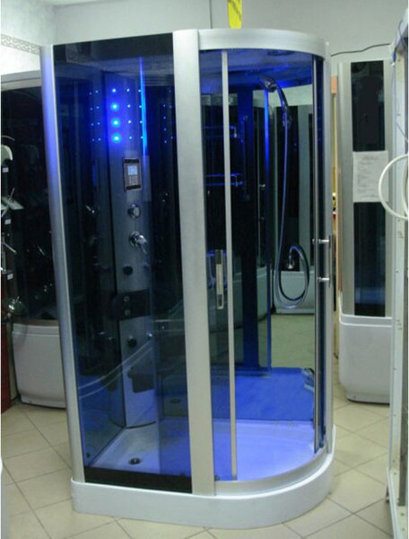 BPS-koupelny Hydromasážní box HYD-Michele 120 P, 120x85 pravý bez sauny