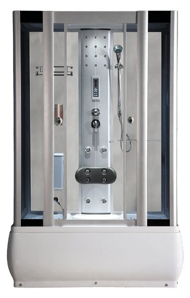 BPS-koupelny Hydromasážní box HYD-O77W 120x85 Bílý, bez sauny