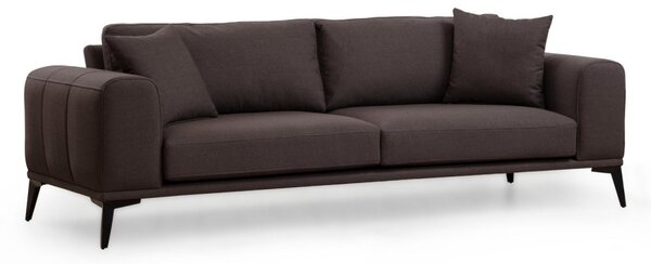 Hanah Home Třímístná pohovka Kenzo 235 cm šedá