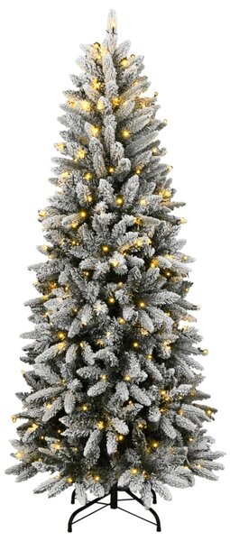 Umělý vánoční stromek se 150 LED a sněhem 120 cm 3315763