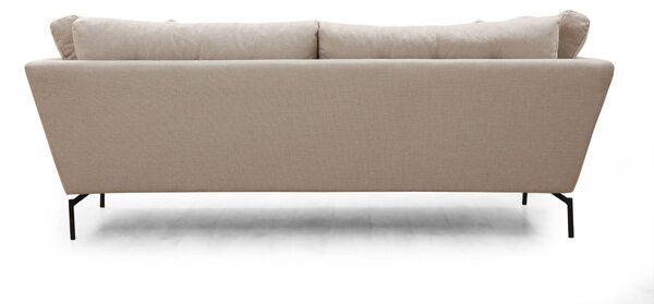 Hanah Home Třímístná pohovka Mapa 214 cm krémová