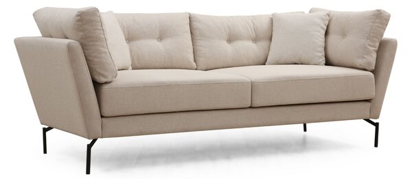 Hanah Home Třímístná pohovka Mapa 214 cm krémová