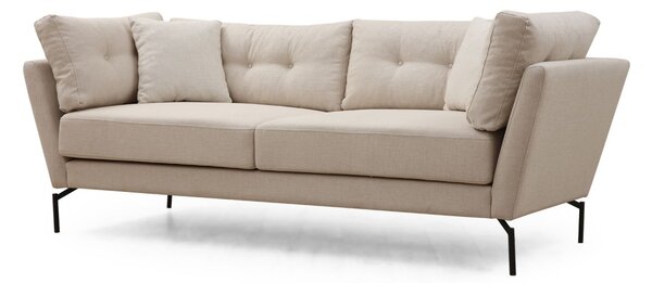 Hanah Home Třímístná pohovka Mapa 214 cm krémová
