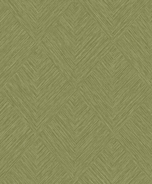 Vliesová tapeta na zeď, zelená, geometrická, PW3007, Precious Weaves, Grandeco