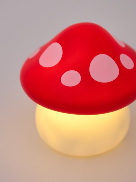 Sinsay - Lampa ve tvaru houby - červená