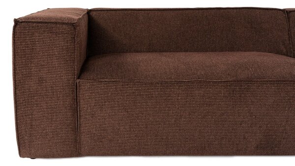 Hanah Home Čtyřmístná pohovka Lora 300 cm hnědá