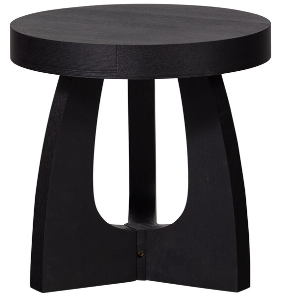 Stolek TALA MDF fólie černá 45xO45cm WOOOD