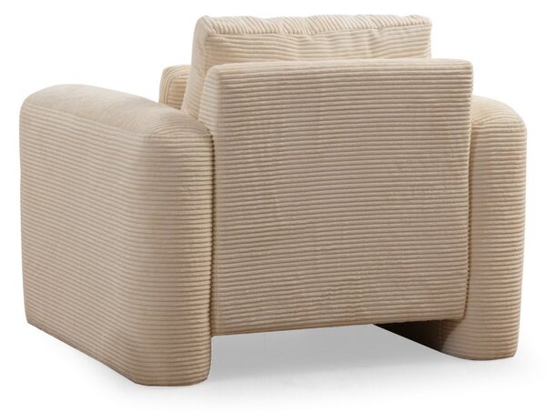 Hanah Home Designové křeslo Lily béžové