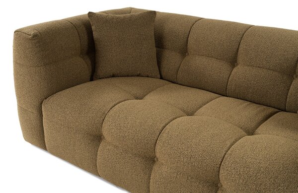 Hanah Home Dvoumístná pohovka Cady 195 cm khaki