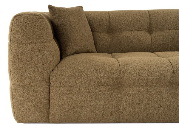 Hanah Home Dvoumístná pohovka Cady 195 cm khaki