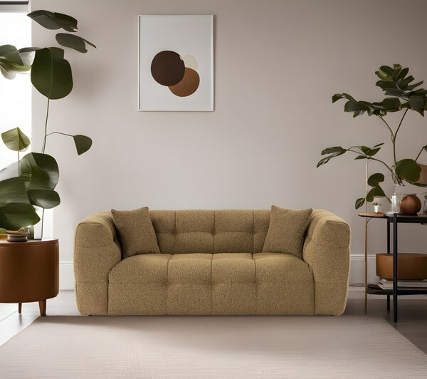 Hanah Home Dvoumístná pohovka Cady 195 cm khaki
