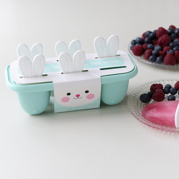 Sada 6 formiček na výrobu nanuků Rex London Bonnie the Bunny