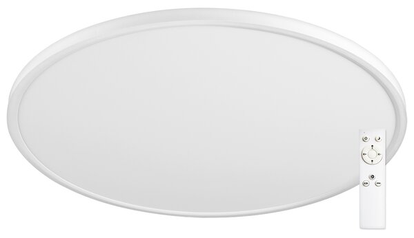 Stropní LED svítidlo Revit 80B 70W, 3000-6500K, 7000lm, Ø750, bílá + dálkové ovládání