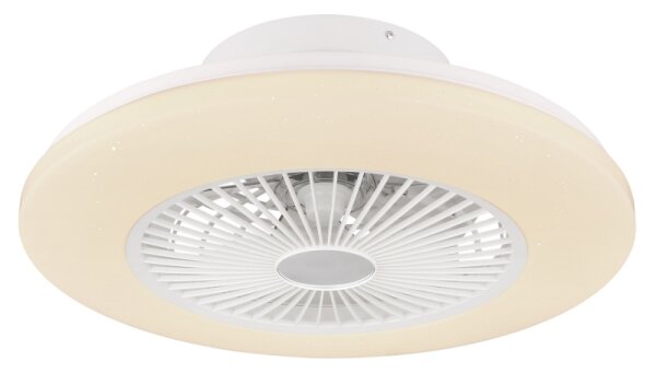 Globo 03628 - LED Stmívatelné stropní svítidlo s ventilátorem LED/30W/230V + DO