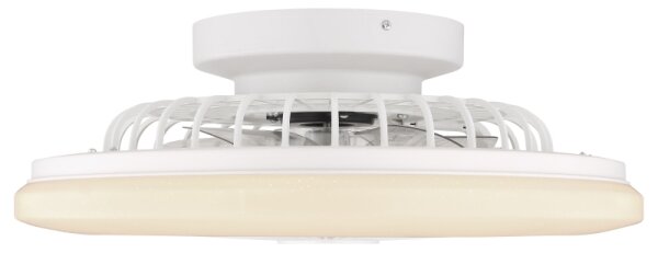 Globo 03628 - LED Stmívatelné stropní svítidlo s ventilátorem LED/30W/230V + DO