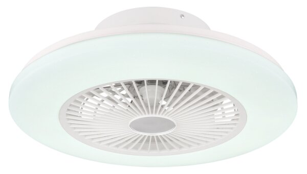 Globo 03628 - LED Stmívatelné stropní svítidlo s ventilátorem LED/30W/230V + DO