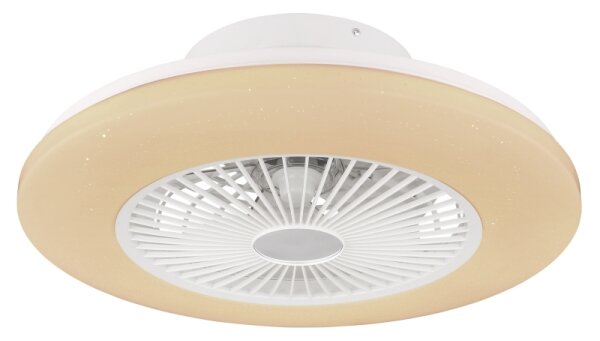 Globo 03628 - LED Stmívatelné stropní svítidlo s ventilátorem LED/30W/230V + DO