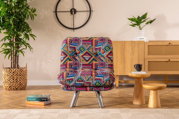 Hanah Home Rozkládací křeslo Misa Small vícebarevné