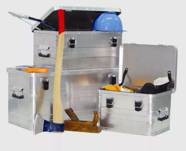 Přepravní hliníkový box Alpos 90 litrů B90 -0,8 mm