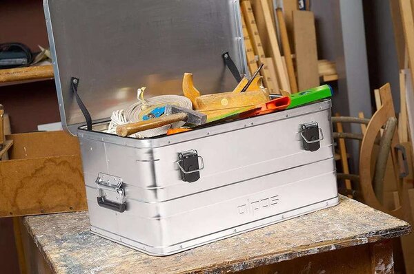 Přepravní hliníkový box Alpos 140 litrů B140 -0,8 mm