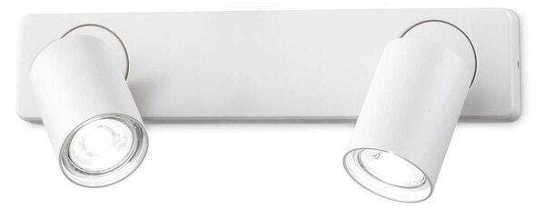 Ideal Lux Nástěnné svítidlo RUDY AP2 BIANCO