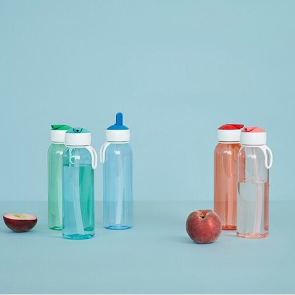 Láhev na vodu s vyklápěcím pítkem, 500ml, Mepal, tyrkysová
