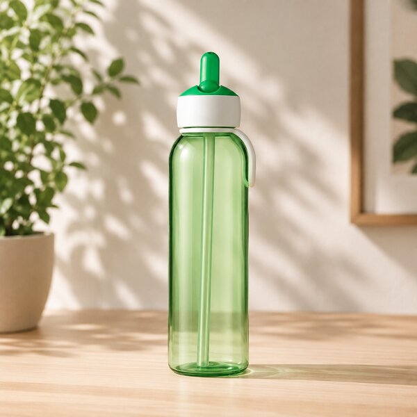 Láhev na vodu s vyklápěcím pítkem, 500ml, Mepal, zelená
