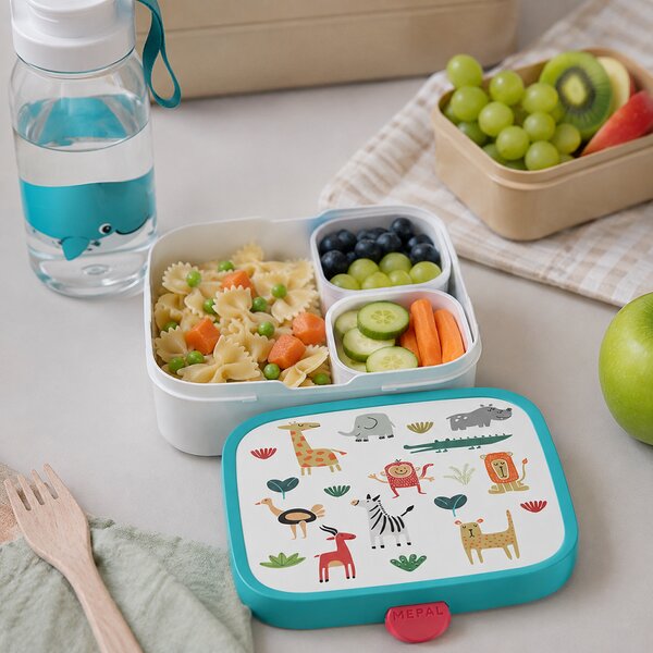 Dětský svačinový box Campus, 1,3l, Mepal, zvířátka
