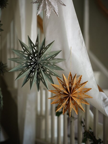 Papírová hvězda Maddox Rosemary 30 cm