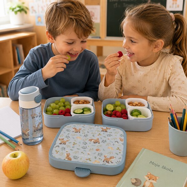 Dětský svačinový box Campus, 1,3l, Mepal, liška