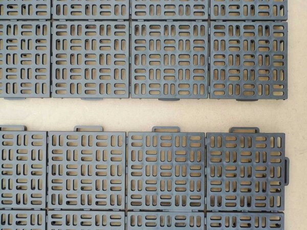 Artplast Artplast plastová rohož Marte 563x563 mm hnědá