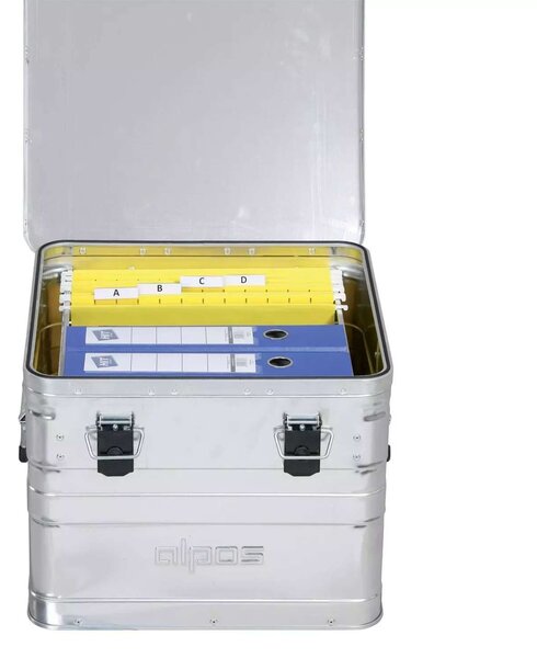 Přepravní hliníkový box na dokumenty Alpos BB50