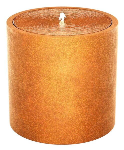 Zahradní fontána Corten FUENTE FC7 průměr 90 cm