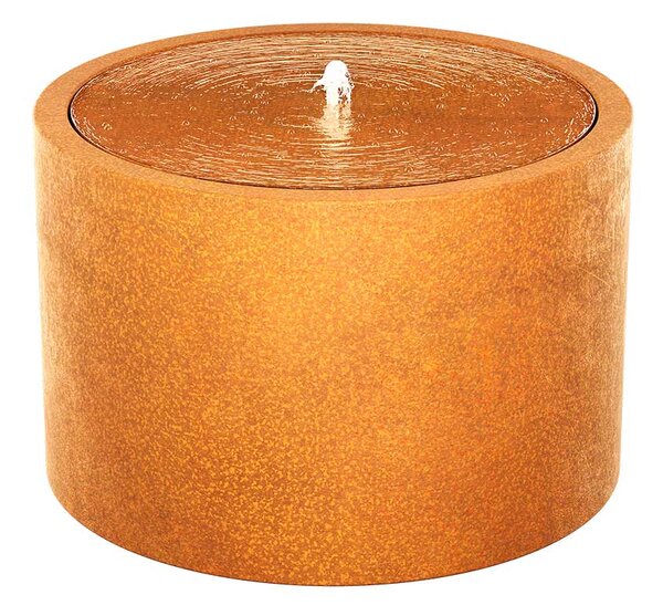 Zahradní fontána Corten FUENTE FC4 průměr 90 cm