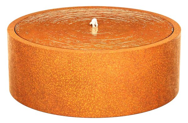 Zahradní fontána Corten FUENTE FC2 průměr 120 cm
