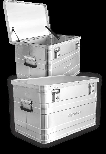 Přepravní hliníkový box Alpos 186 litrů B184 -0,8 mm
