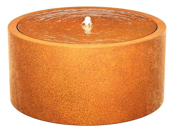 Zahradní fontána Corten FUENTE FC1 průměr 90 cm