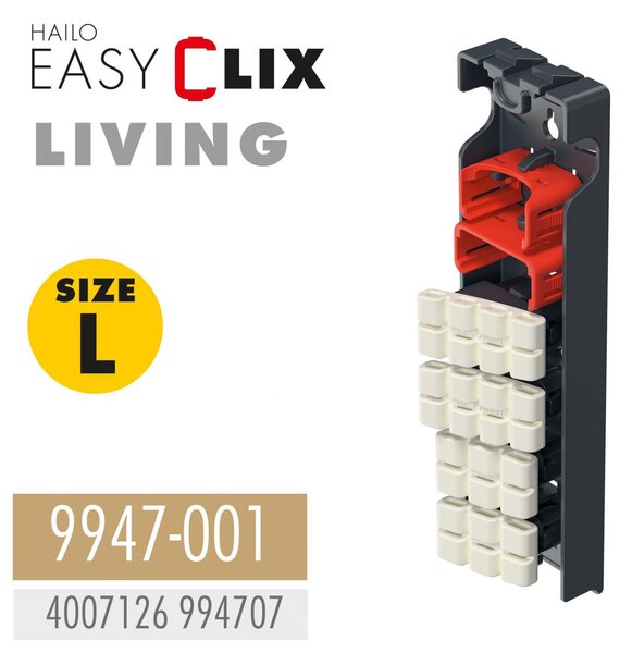 Hliníkové schůdky Hailo L60 2+1 příčka, nosnost 150 kg, 8160-307 2,6 m X 1,43 m
